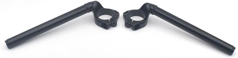 Zoom Tech Pair Clip Ons Fork Tube Handlebars 46003-0690 46003-0691 Compatible with Kawasaki Ninja 400 500 2018 2019 2020 2021 2022 2023 2024 2025 (Left+Right) - Image 2